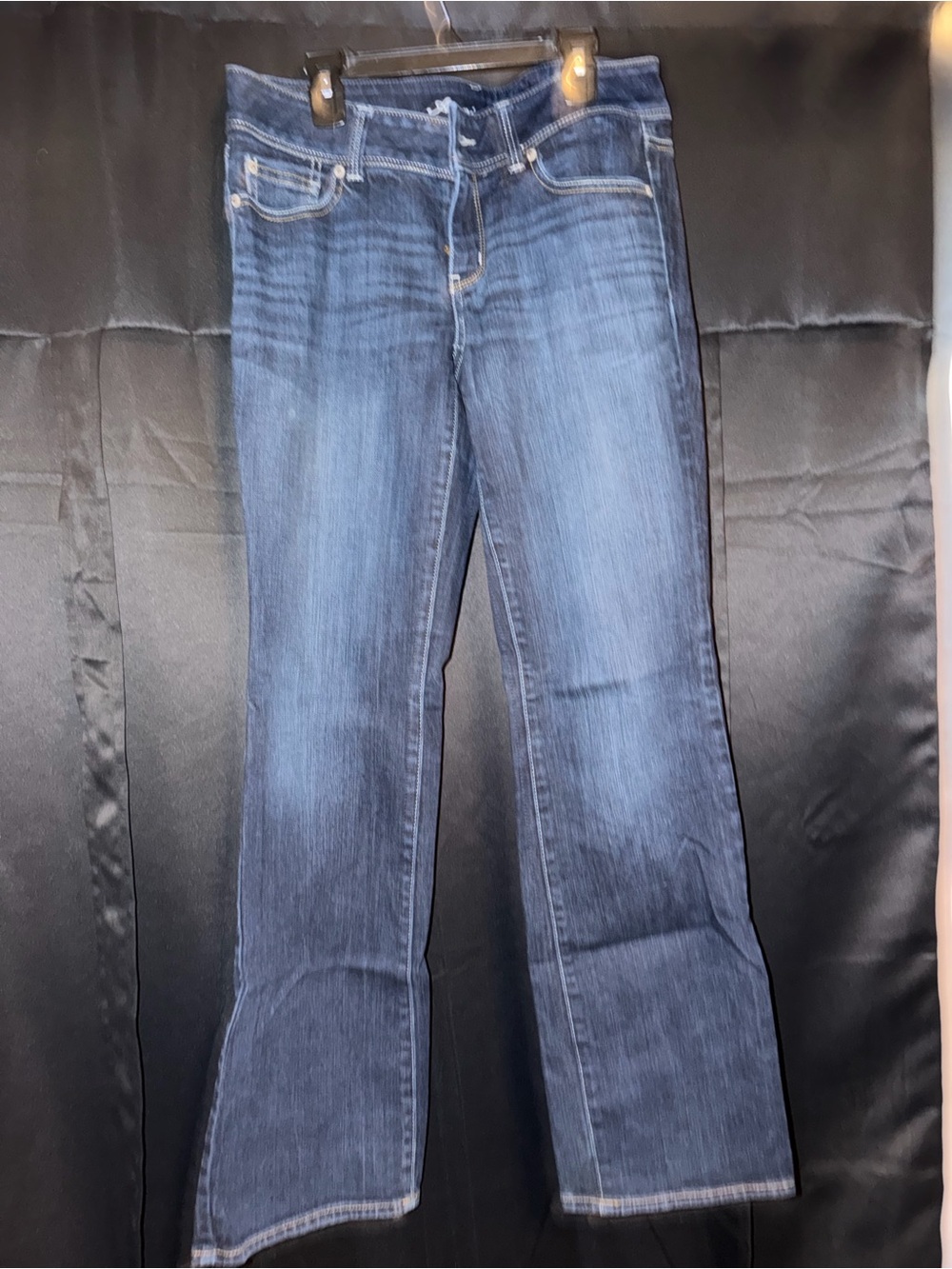 American EagleWomen's Dark Blue Slim Boot Jeans